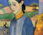 保罗 高更 : Young Breton Woman